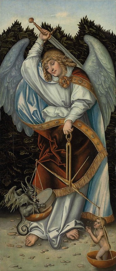 Aartsengel Michaël door Lucas Cranach the Elder